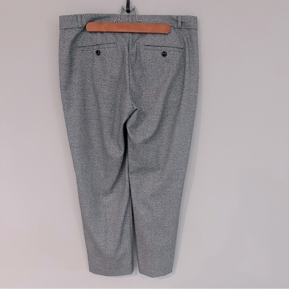 Banana Republic Avery Cropped Dress Pants Grey Size 8 - Picture 5 of 9